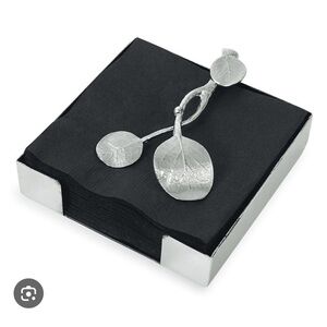 Michael Adam Botanical Leaf Cocktail Napkin Holder